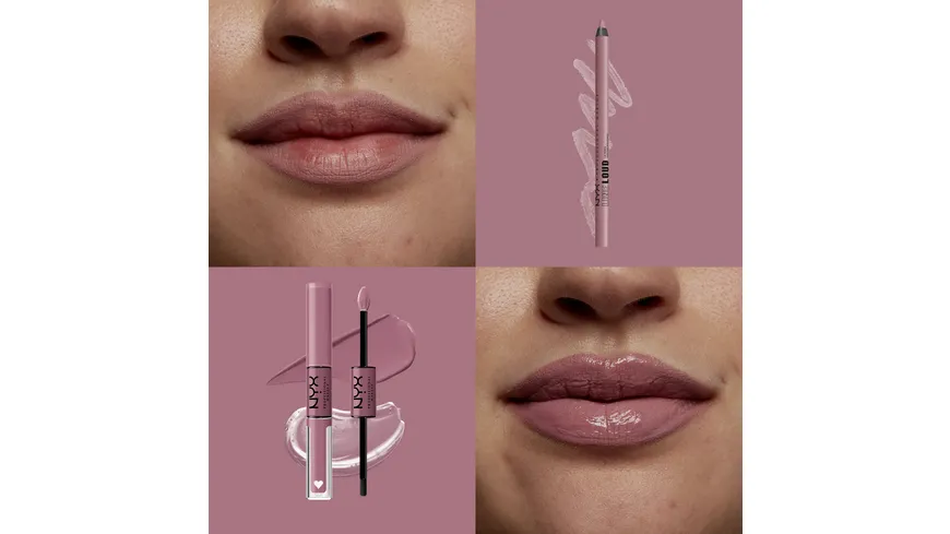 NYX PROFESSIONAL MAKEUP Shine Loud High Pigment Lip Shine Fierce