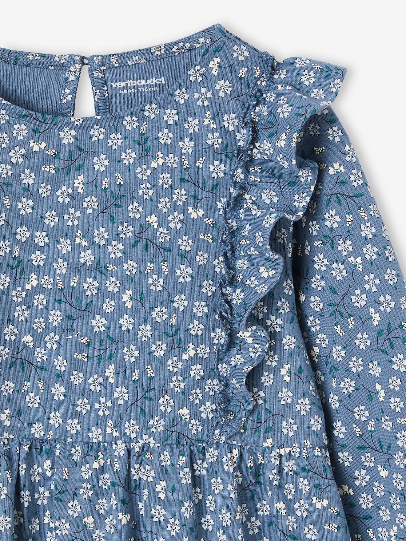 Vertbaudet Mädchen Kleid - graublau