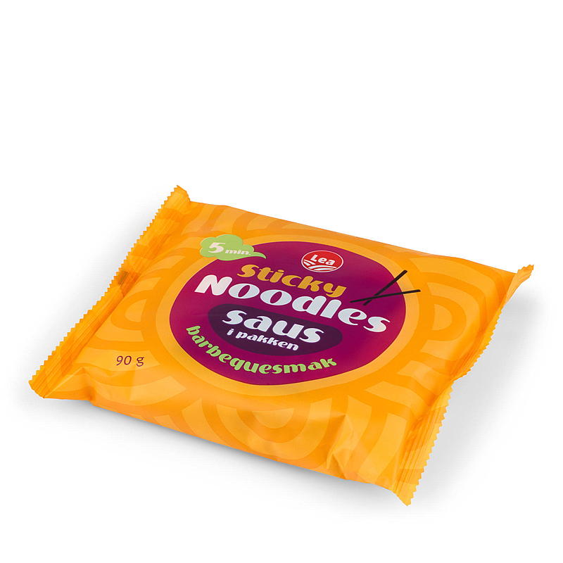 Lea Nudler 90 g m/BBQ saus LEA