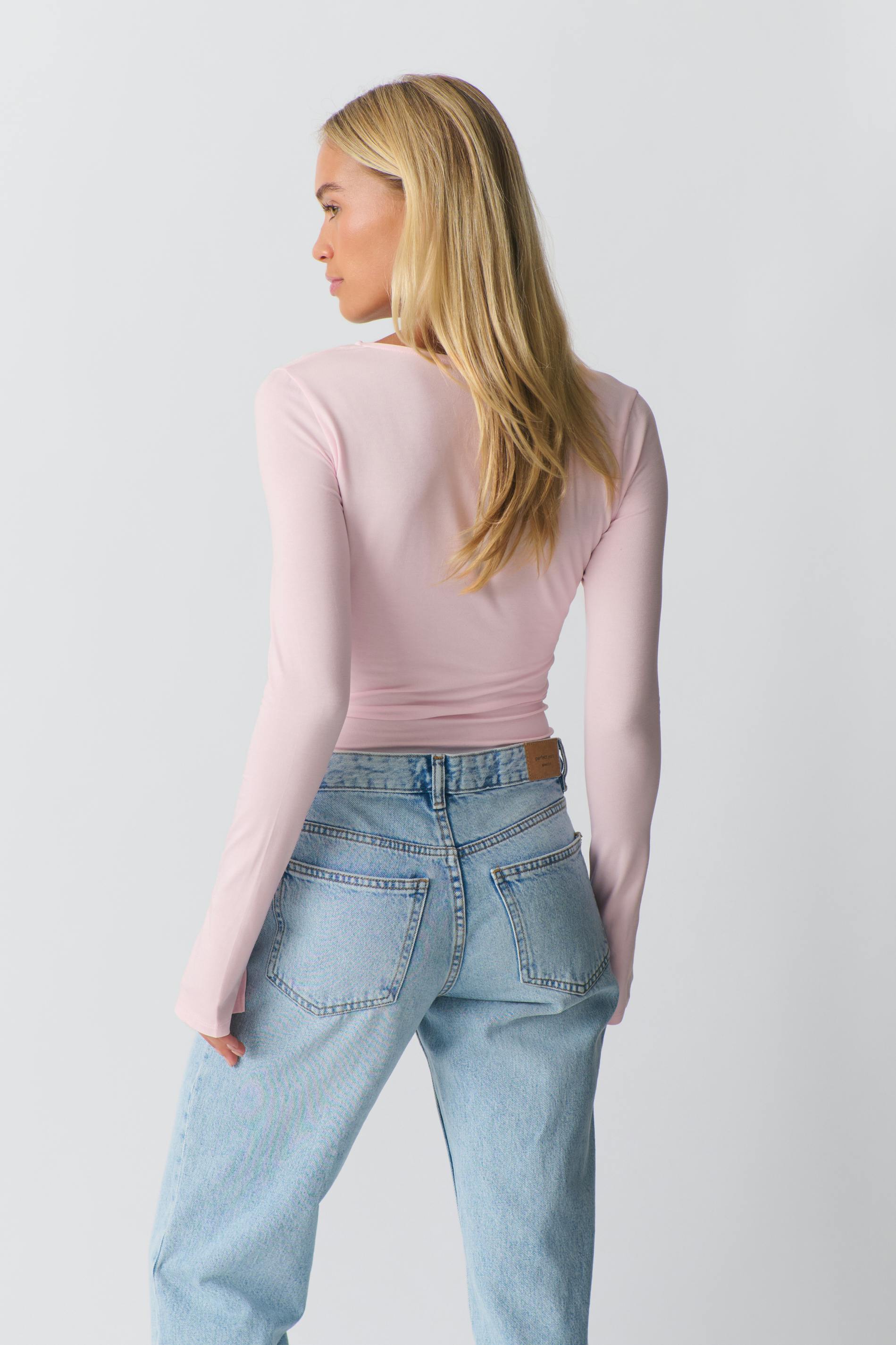 Soft touch jersey top