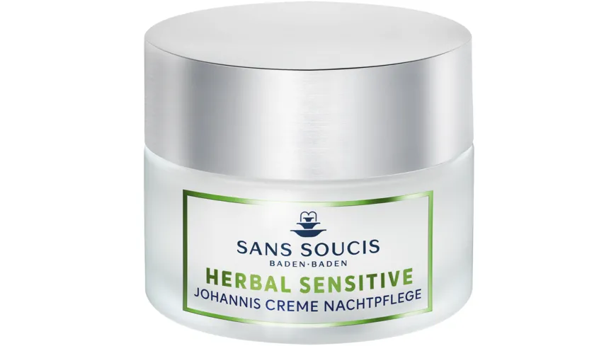 SANS SOUCIS Herbal Sensitive Johannis Creme Nachtpflege 50 ml