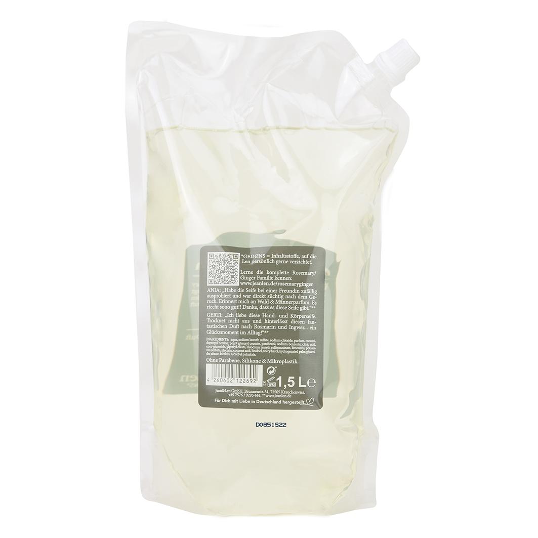 Hand & Body wash Rosemary/Ginger Nachfüllpack