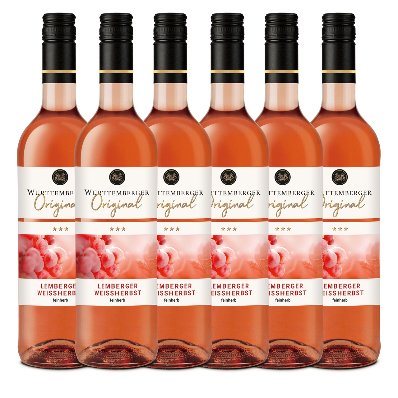 Württembergische WZG Württemberger Original Lemberger Weißherbst Qualitätswein 0,75L 6er Karton