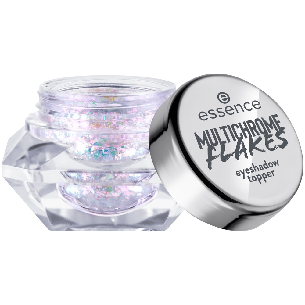 essence Multichrome flakes eyeshadow topper Ombre à Paupières Mono