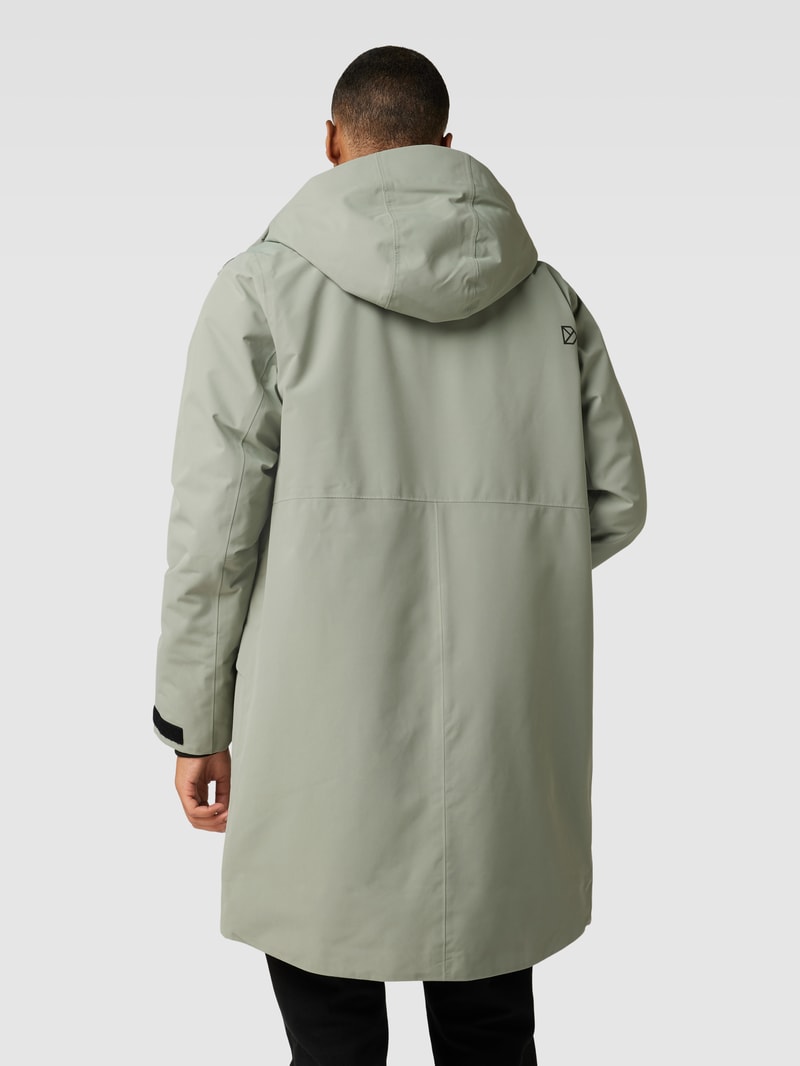 Parka mit Kapuze Modell 'KENNY' in olivgrün