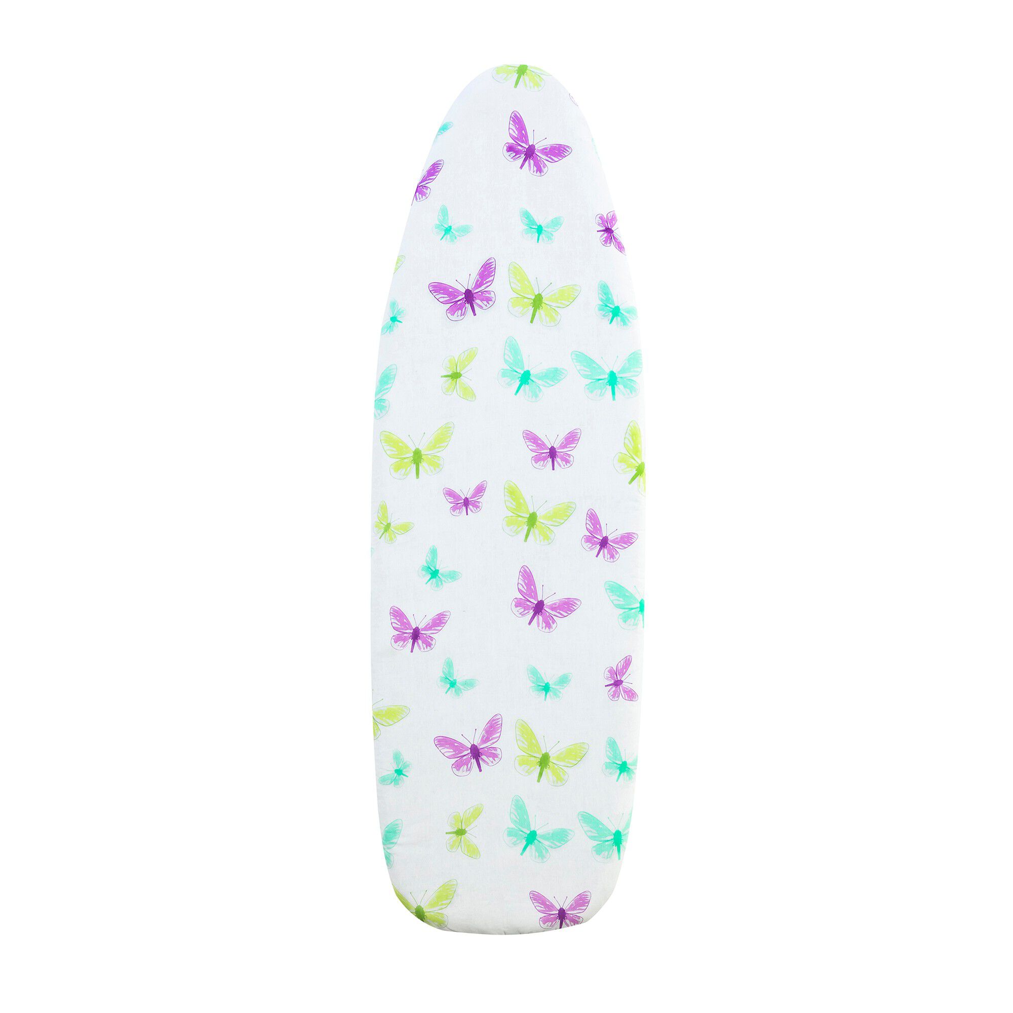 Housse de repassage extensible motif papillons