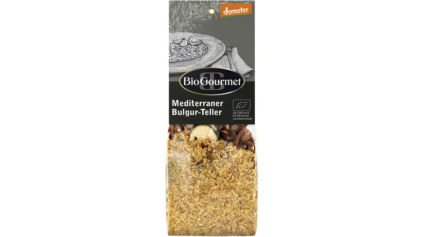 BioGourmet mediterraner Bulgur Teller 175 g