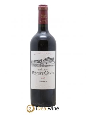 Château Pontet Canet 5ème Grand Cru Classé  2006 - Lot de 1 Bouteille