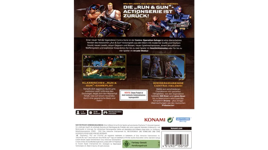 Contra - Operation Galuga