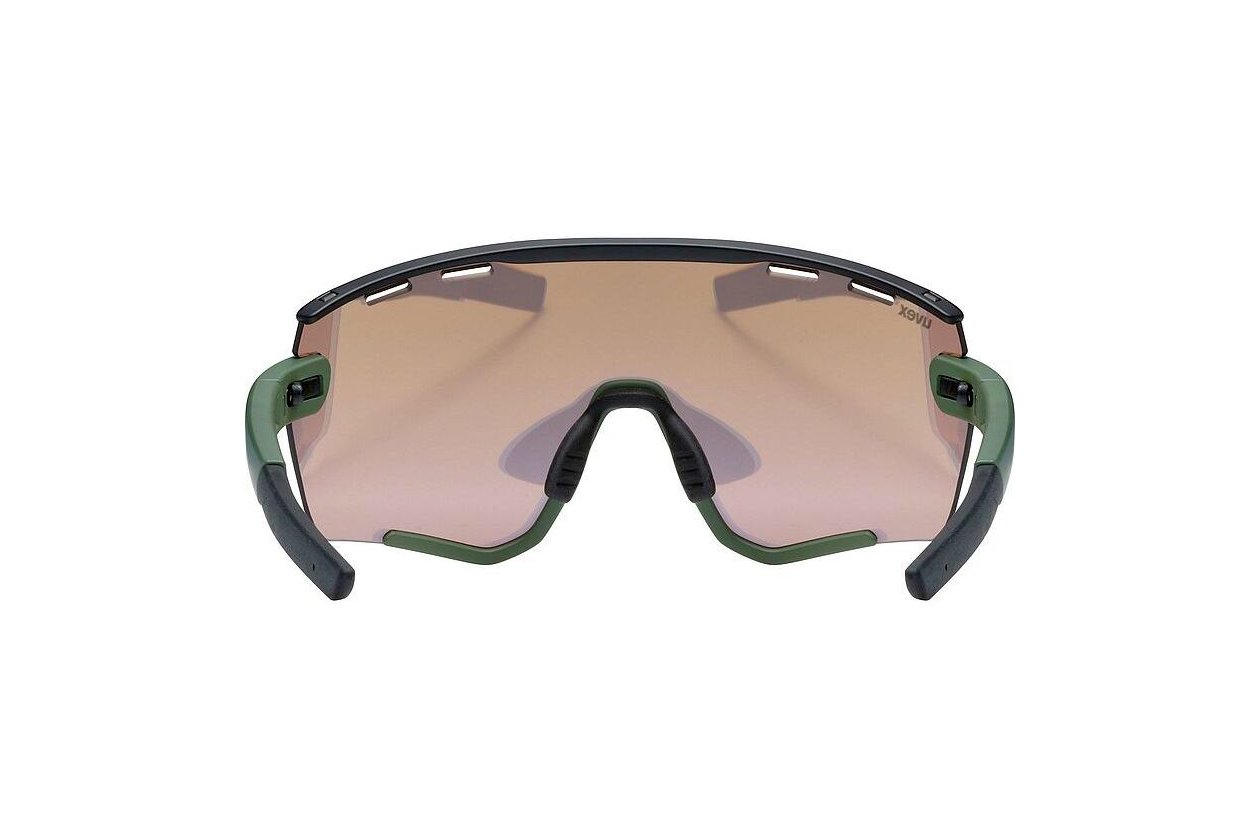 Uvex Sportstyle 236 Set Moos Green Black Matt / Mirror Yellow