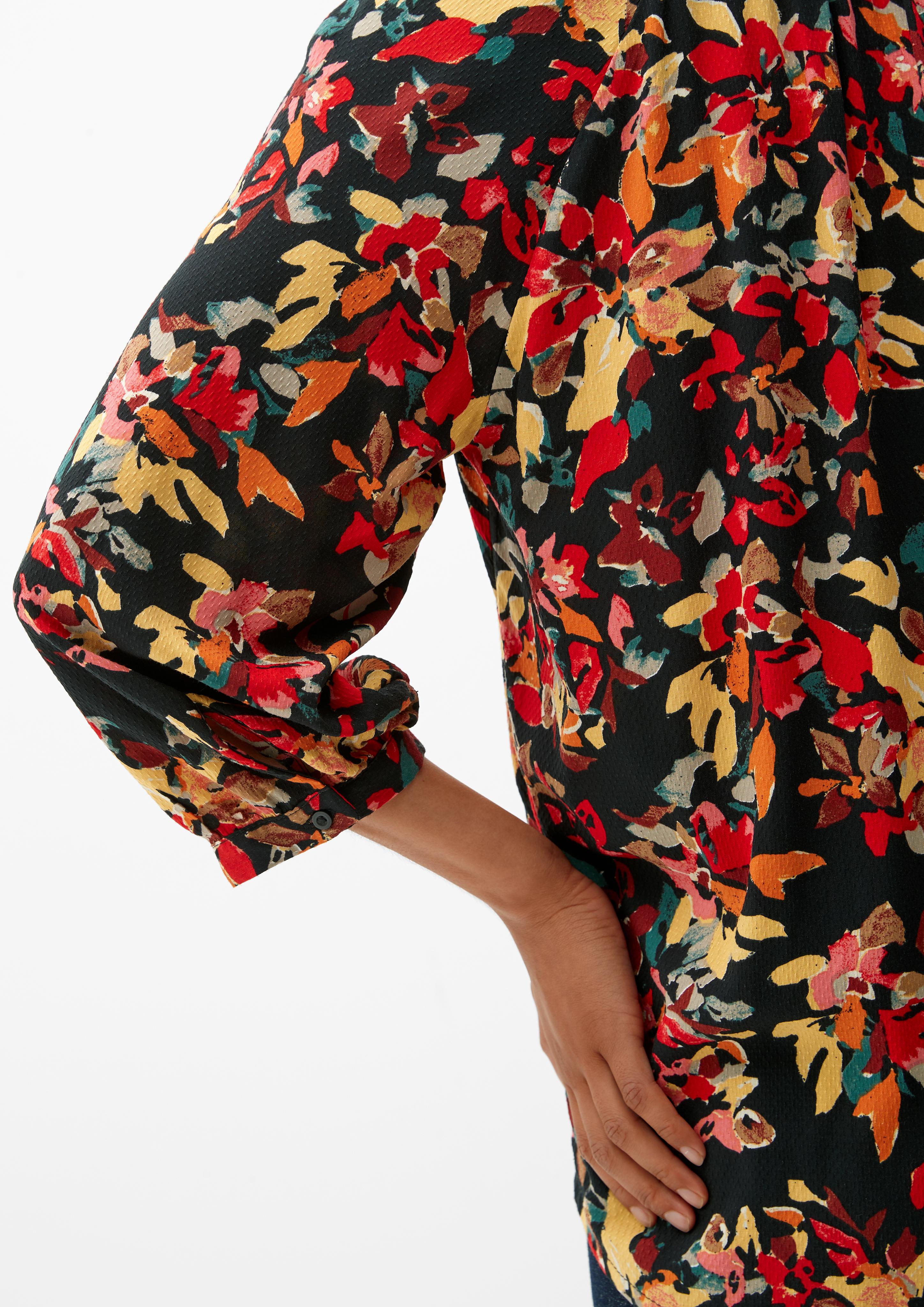 Musterbluse mit Dobby-Struktur  2120530-59A0