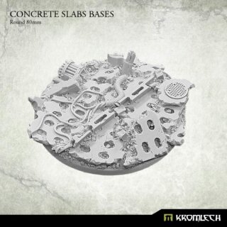 Concrete Slabs Round 80mm (1)