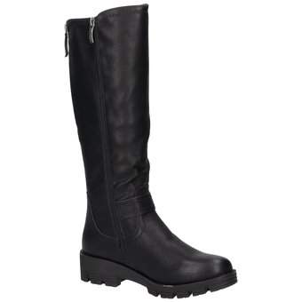 Relife Langschaftstiefel in schwarz