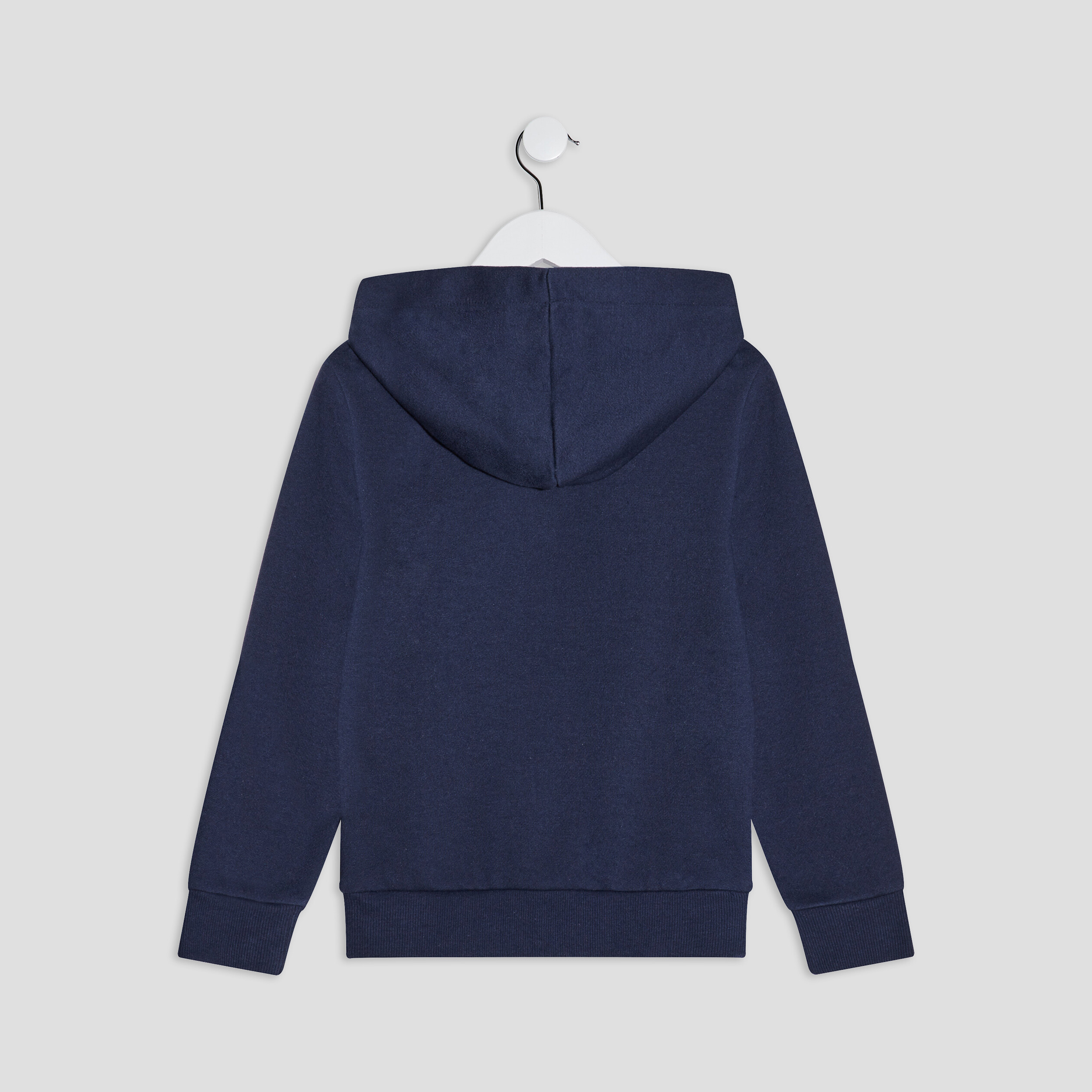 Sweat zippé à capuche Creeks bleu marine garçon | La Halle