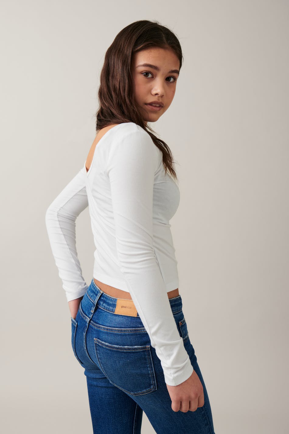 Y yoga open back top