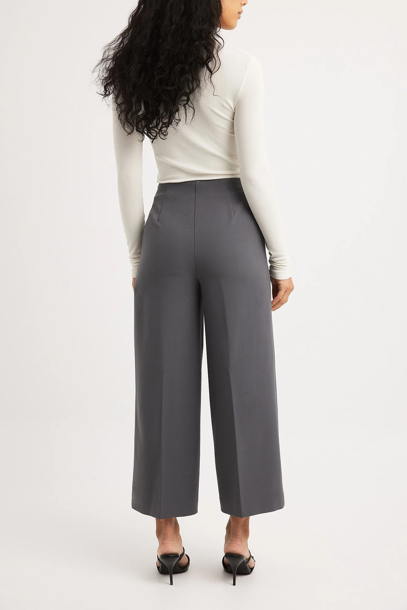 Culotte-Hose mit hoher Taille