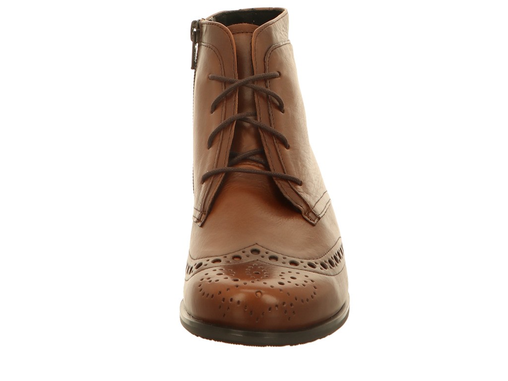 SEMLER Schnür-Stiefeletten braun ANTIK-CALF