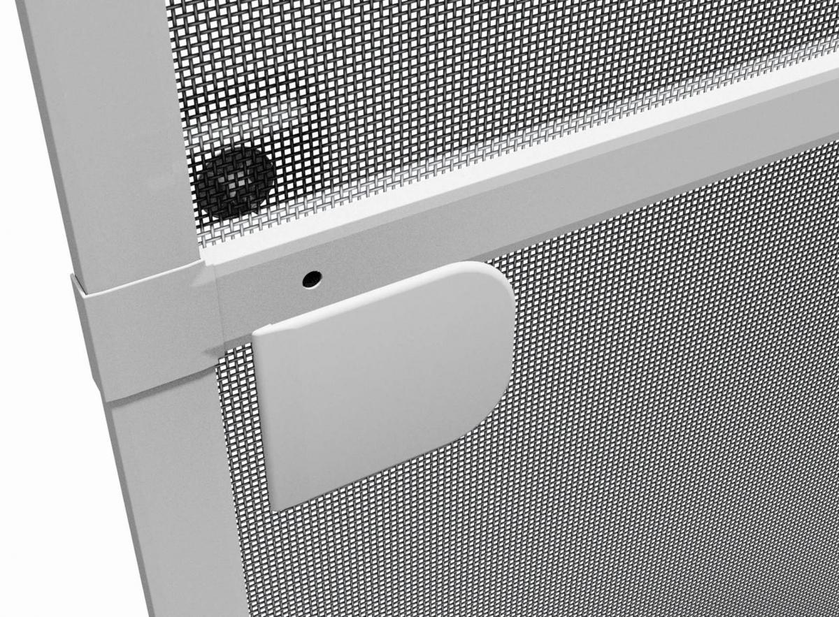 Powertec IS-Tür 100x210cm Insektenschutz Weiß