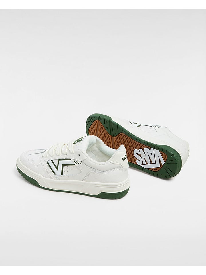 Vans Leder-Sneakers in Weiß günstig kaufen