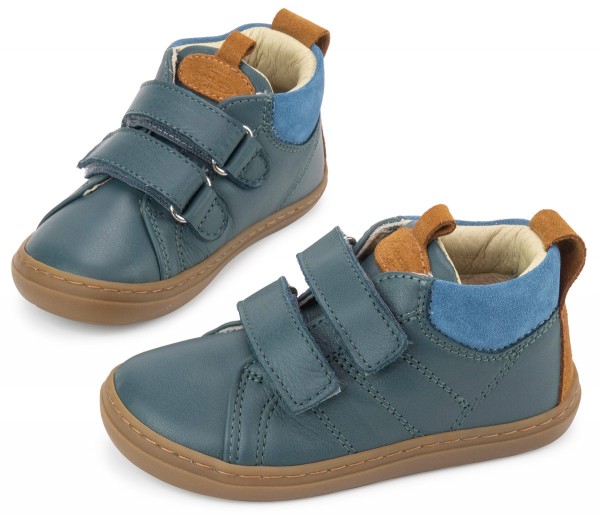 Balducci ~ MidCut Klettschuh Leder ~ Petrol
