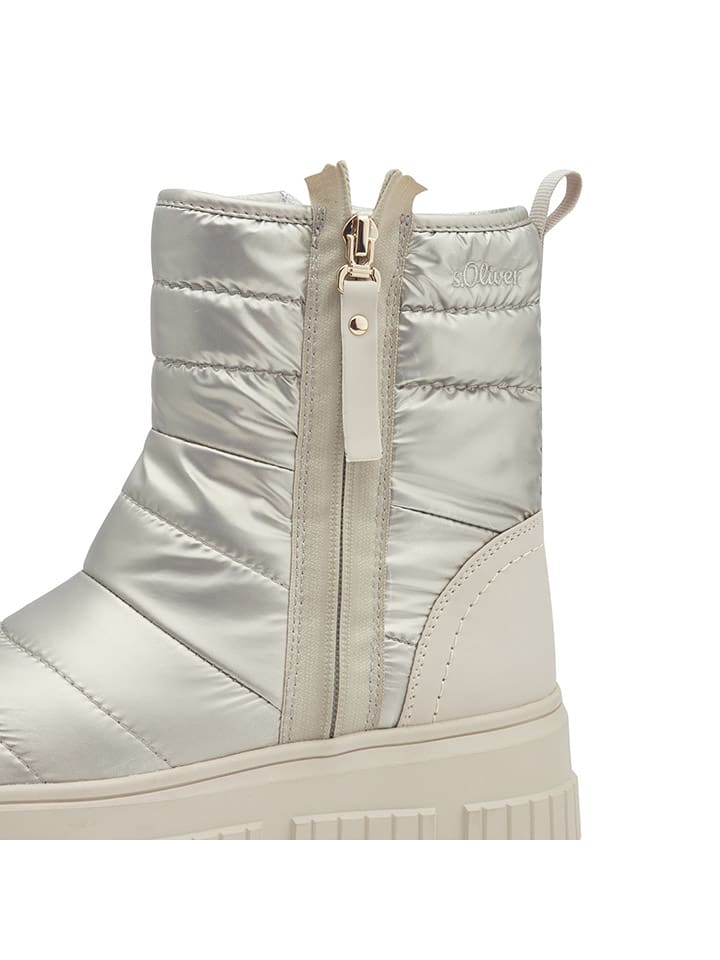 s.Oliver Winterboots in Gold günstig kaufen