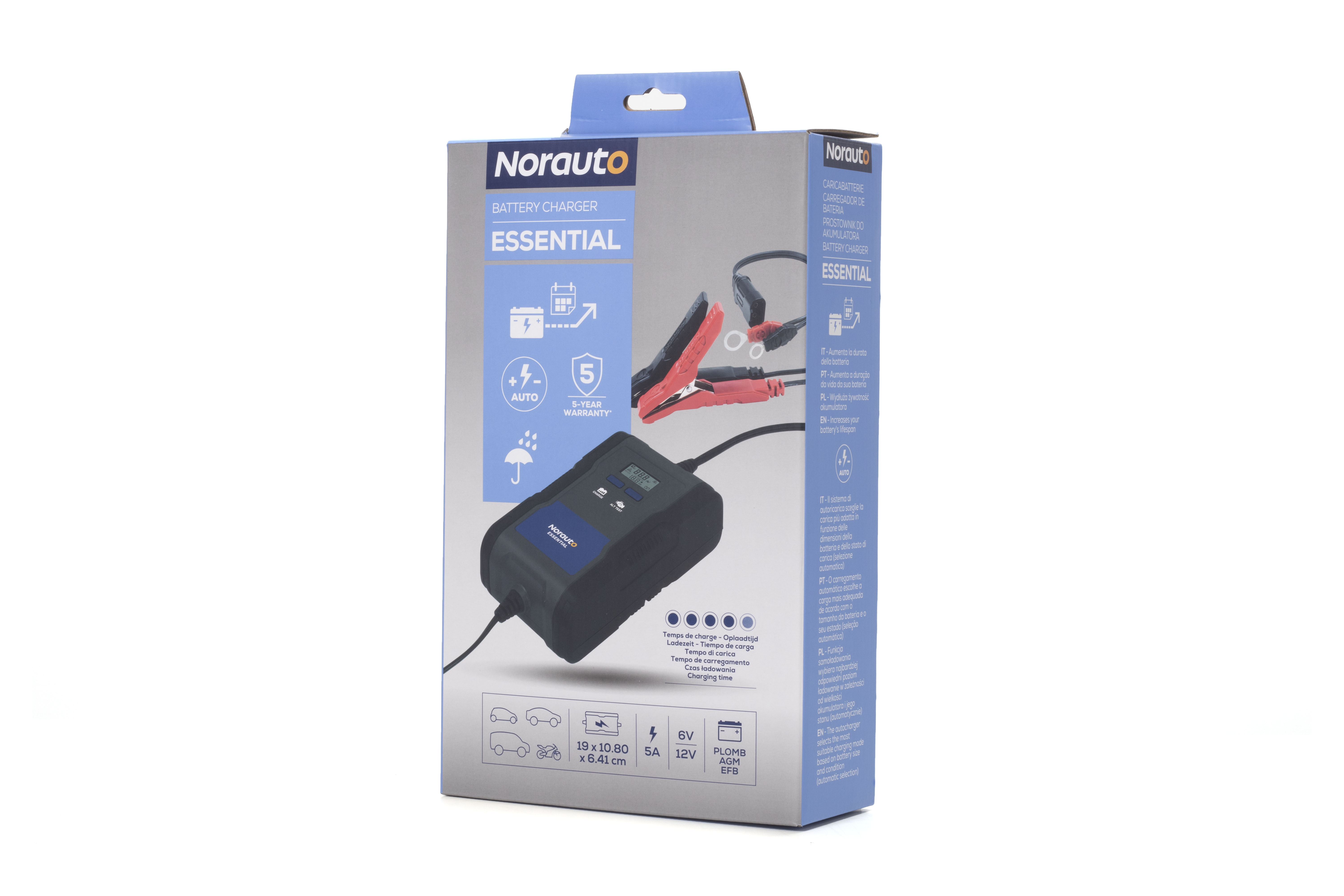 Batterieladegerät "Essential" von Norauto, 12V, 1 Stück - ATU