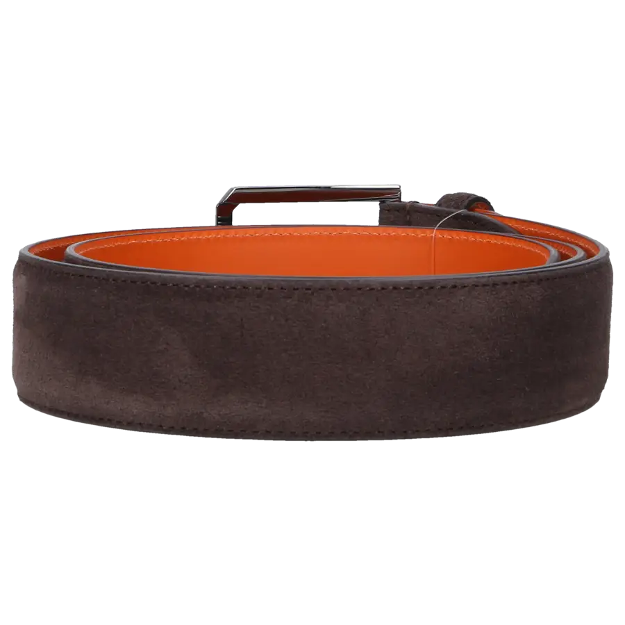 Santoni - Gürtel CM35VC00 Veloursleder - braun
