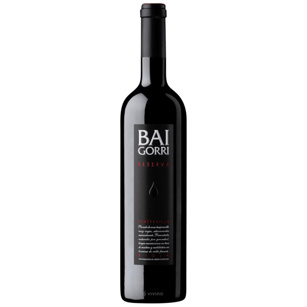 BaigorriReserva Rioja Tempranillo 2017