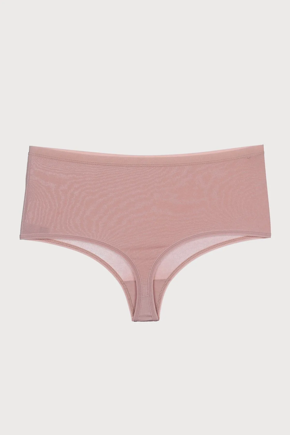 Nicoletta  Damenhöschen, Tanga mit hoher Taille, große Größe, 5er-Pack, gemischte Farben