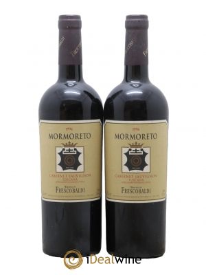 Italie Cabernet Sauvignon Toscana Mormoreto Frescobaldi 1996 - Lot de 2 Bouteilles