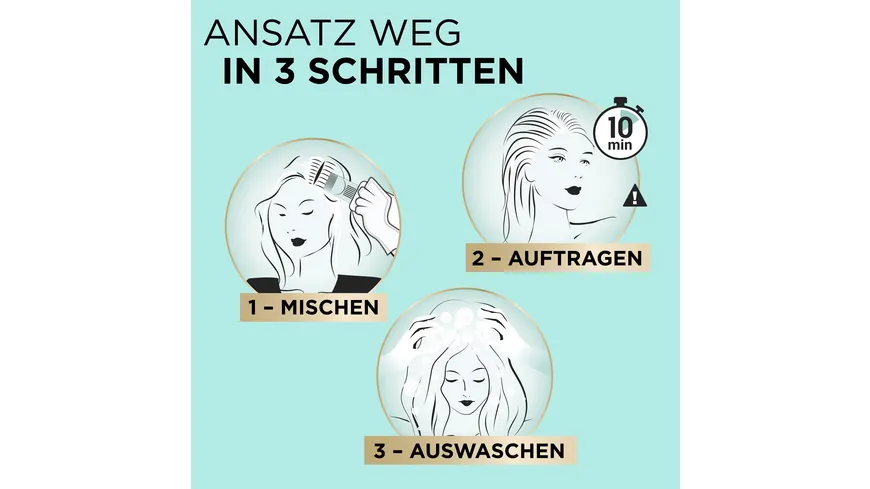 L'Oréal MAGIC RETOUCH Permanent Ansatz-Abdeckung 4 - dunkelbraun
