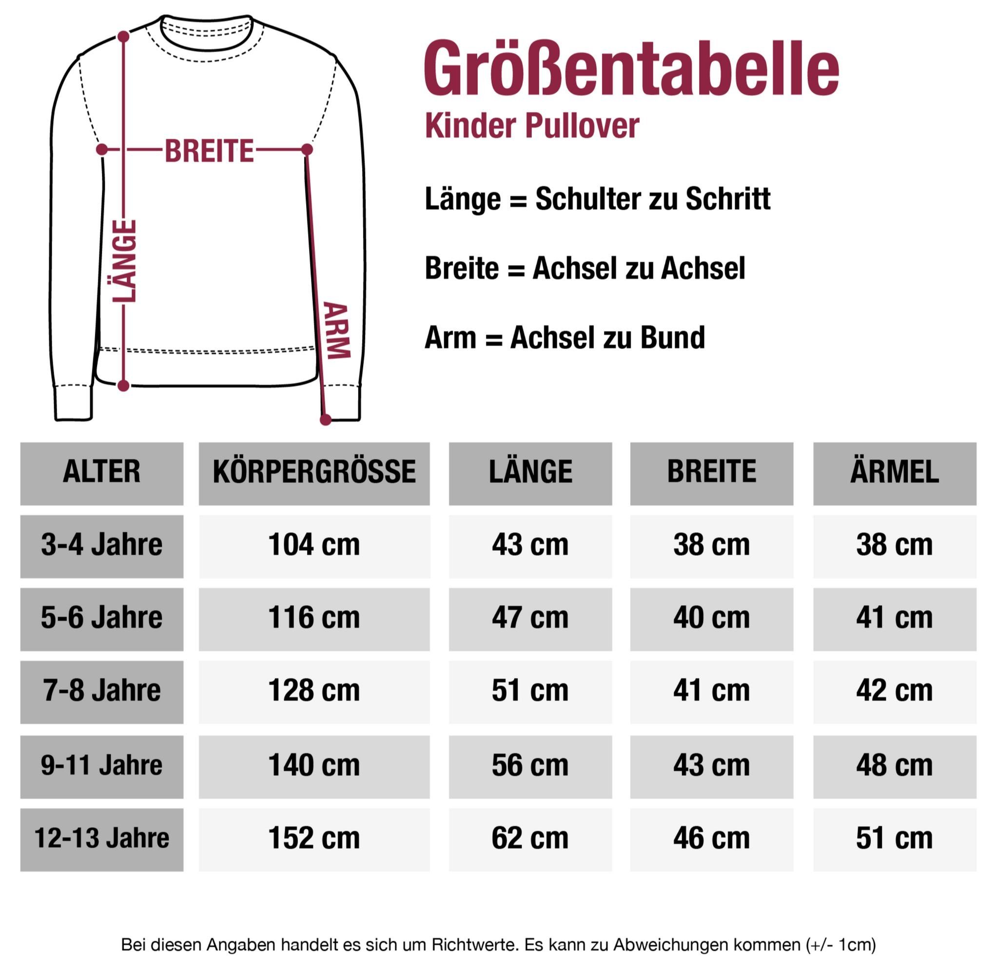 Shirtracer Sweatshirt Merry Christmas - süßes Rentier mit Lichterkette Weihnachten Kleidung Kinder