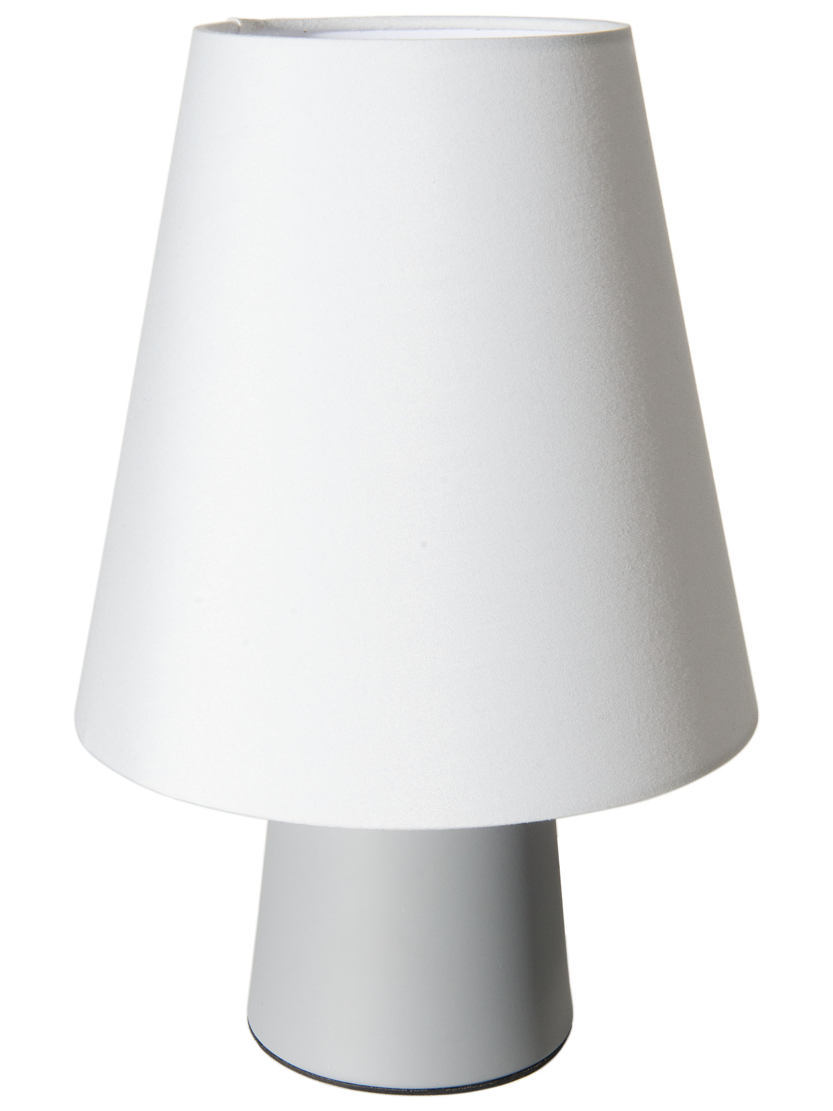 Talbury Tischleuchte, Grau/Weiss