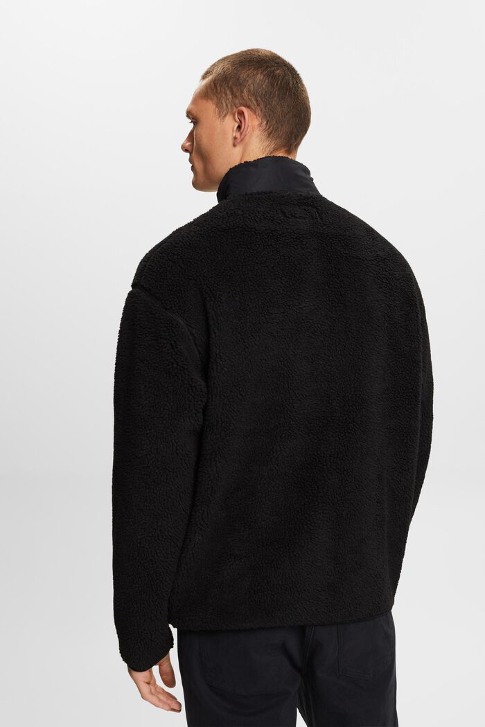 Jacke mit Teddyfell und Fleece