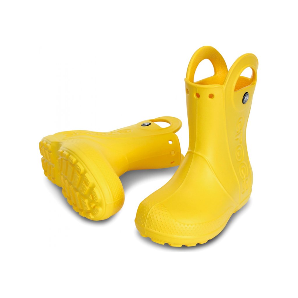 Crocs Handle it Rain Boot Yellow Gummistiefel