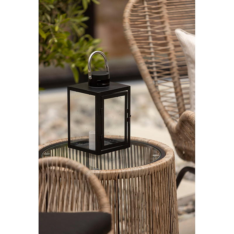 Home Lykt Slettnes 14x14x25 cm sort