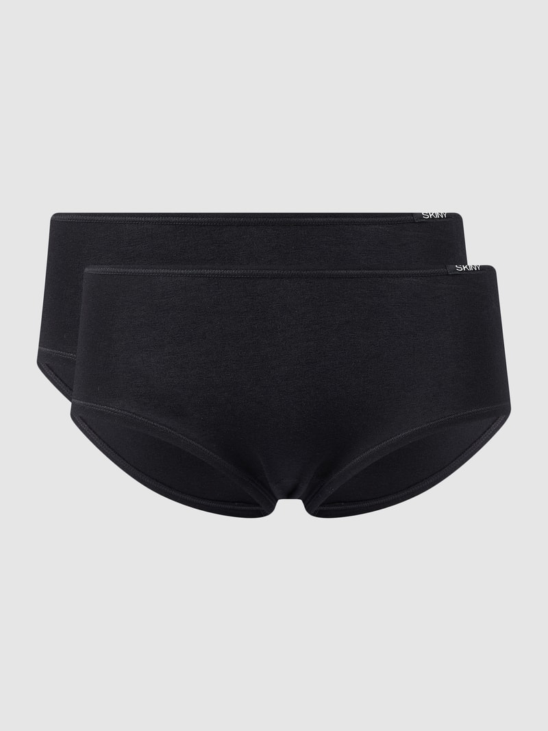 Panty im 2er-Pack in schwarz