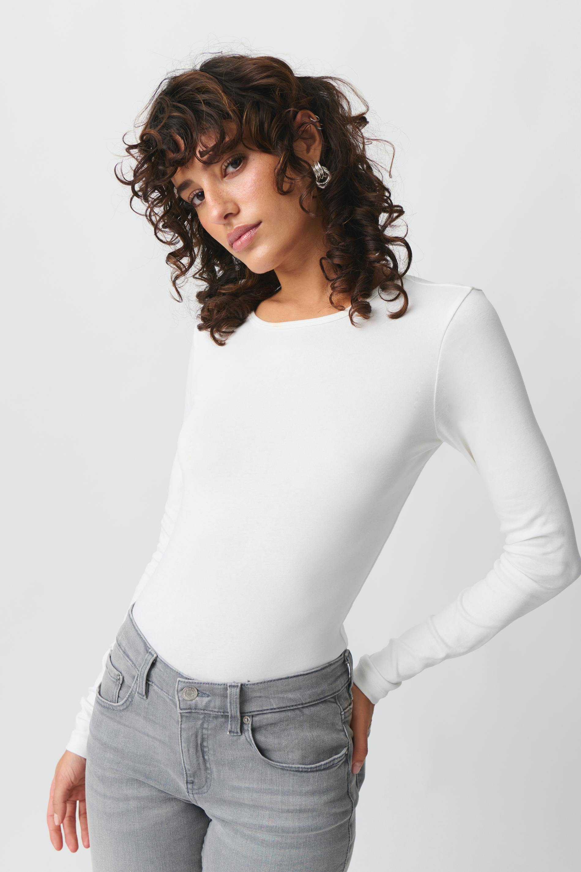 Basic long sleeve top