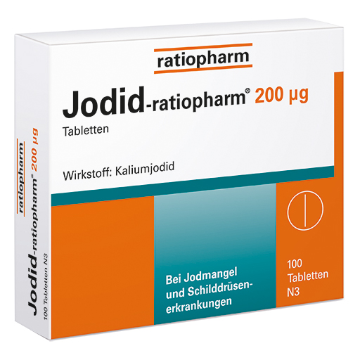 JODID-ratiopharm 200 µg Tabletten  100 St  Tabletten