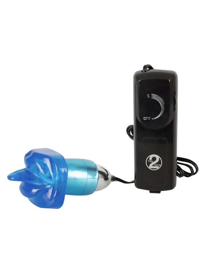 You2Toys Zungenvibrator Lick it! in blau günstig kaufen 11 cm