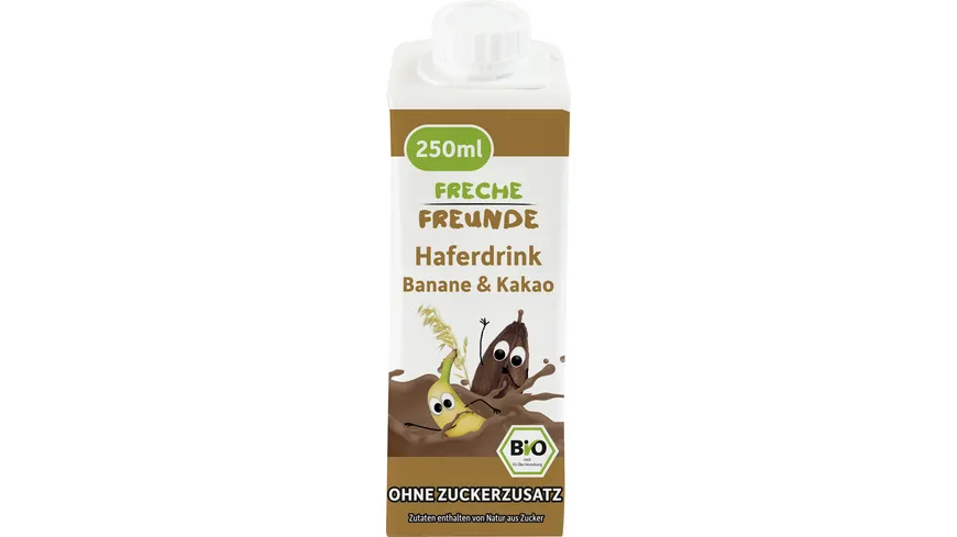 Freche Freunde Bio Haferdrink Banane & Kakao 250 ml