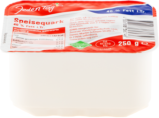 Jeden Tag Speisequark 40%