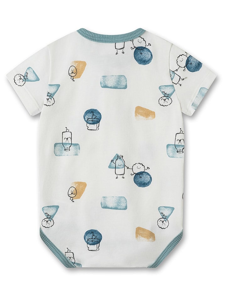 Sanetta Kidswear Body in Creme/ Blau günstig kaufen