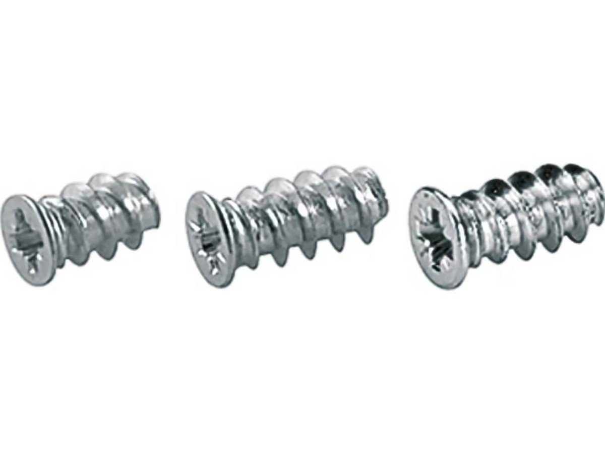 Hettich Schraube 200er Pack Direktbefestigungsschr.f.Kreuzplatte STA verz.6,3mm 11mm HE