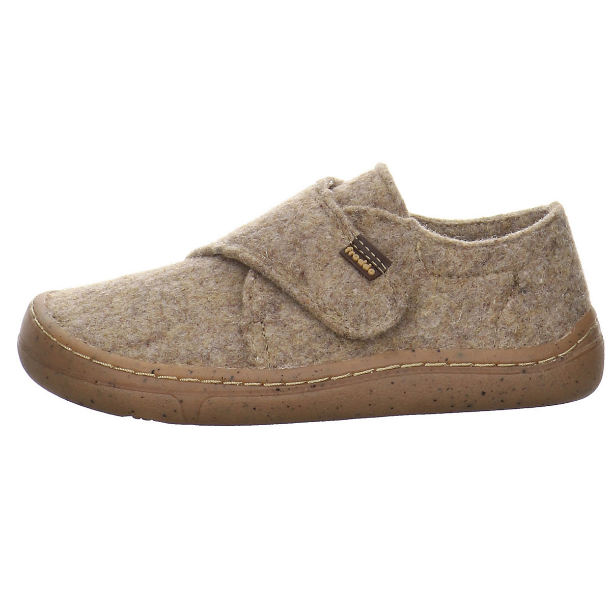 Jungen Hausschuhe Wooly Barefoot Hausschuh Kinderschuhe Textil uni Hausschuhe