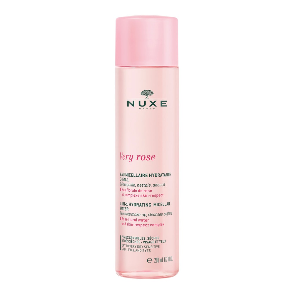 Nuxe Eau Micellaire Hydratante 3-en-1 Very Rose