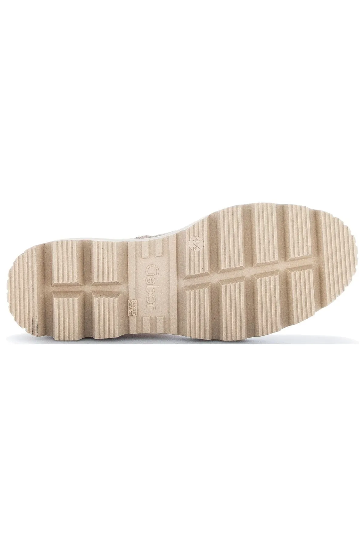 GABOR  Stiefelette - Beige - Blockabsatz