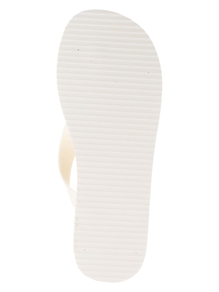 Tommy Hilfiger Shoes Zehentrenner in Creme günstig kaufen 40