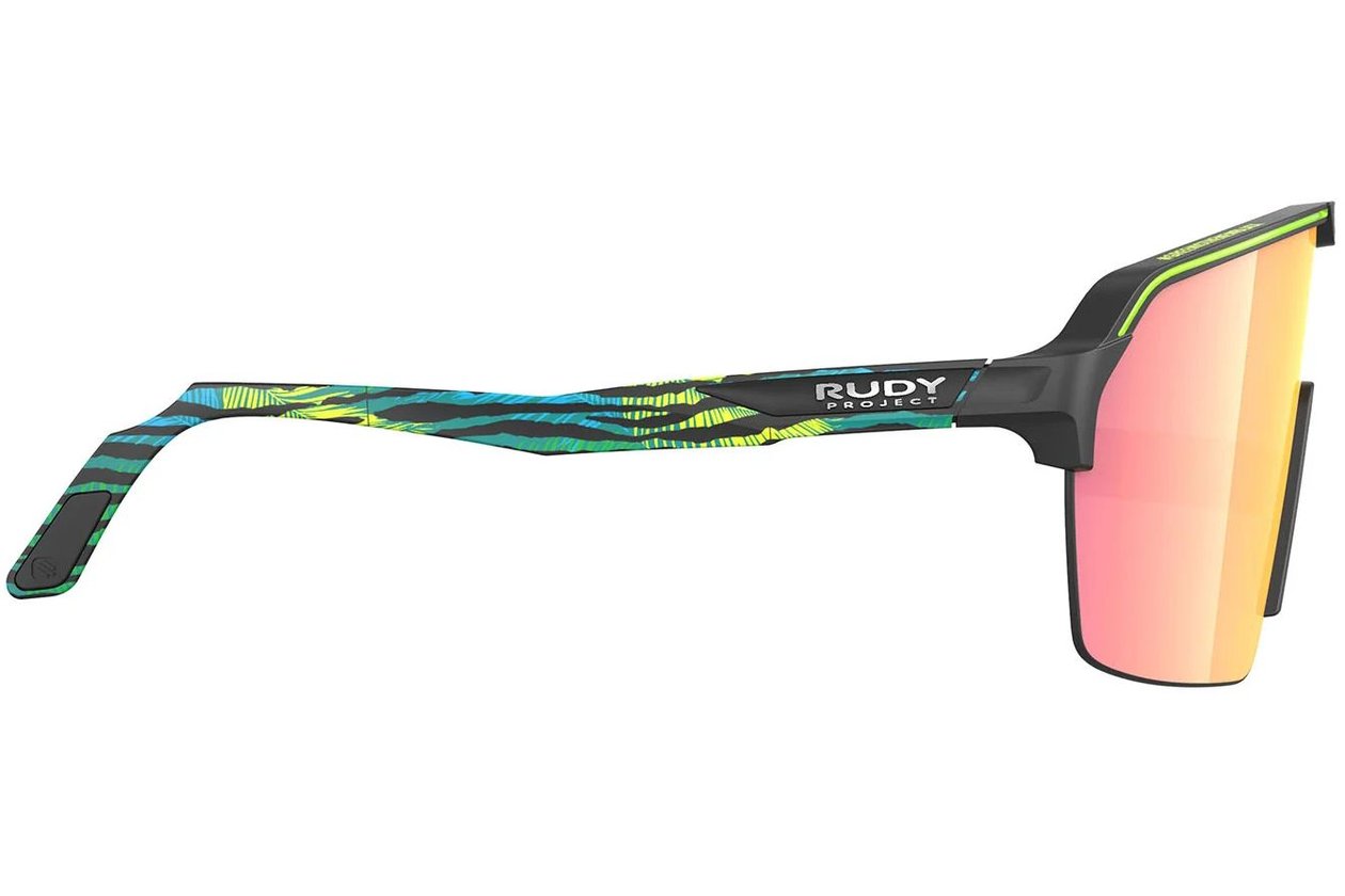 Rudy Project Spinshield Air Black Matte Nature Print / Multilaser Sunset
