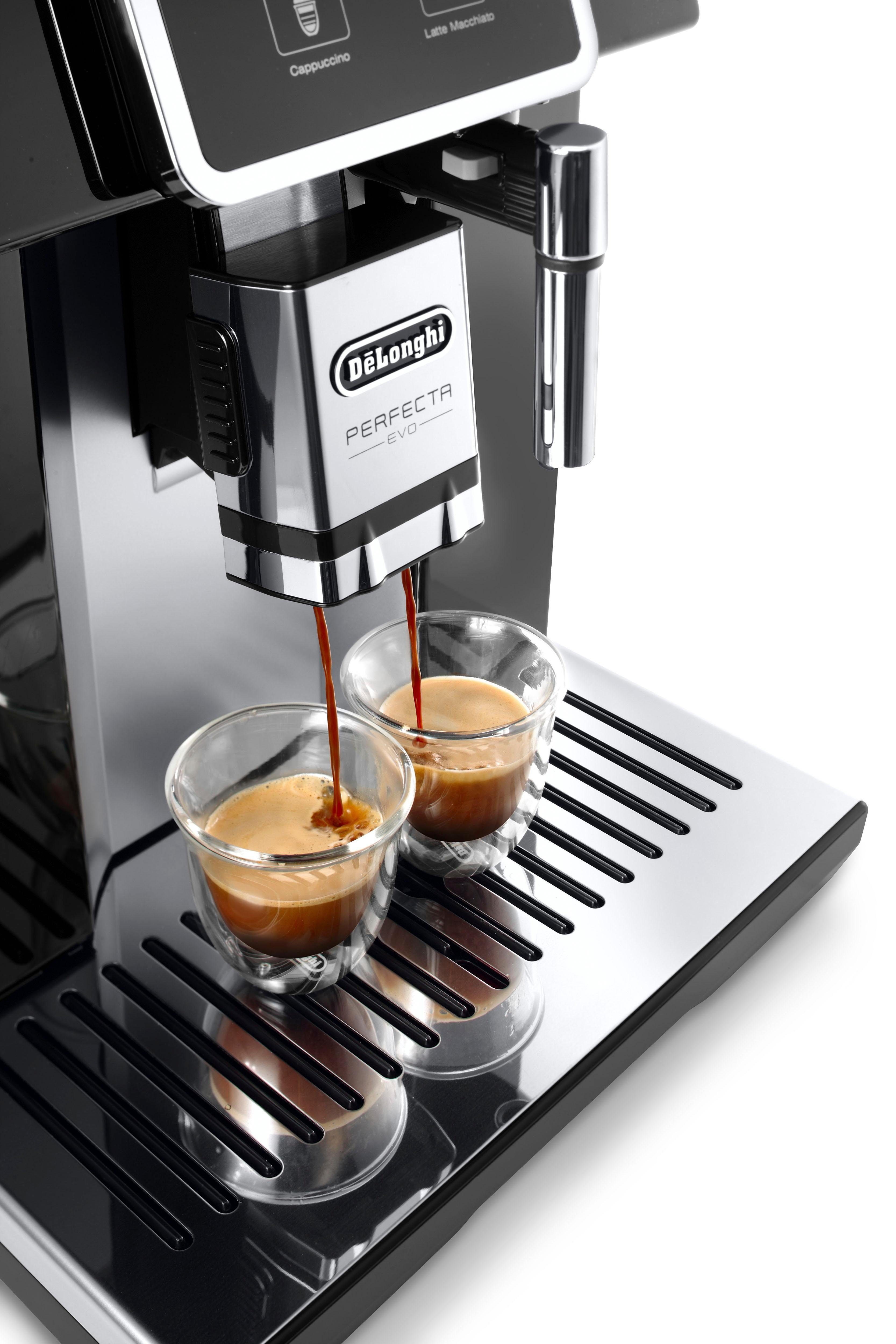De'Longhi Kaffeevollautomat Perfecta Evo ESAM 428.40.BS, Kaffeekannenfunktion, inkl. Pflegeset im Wert von € 31,99 UVP